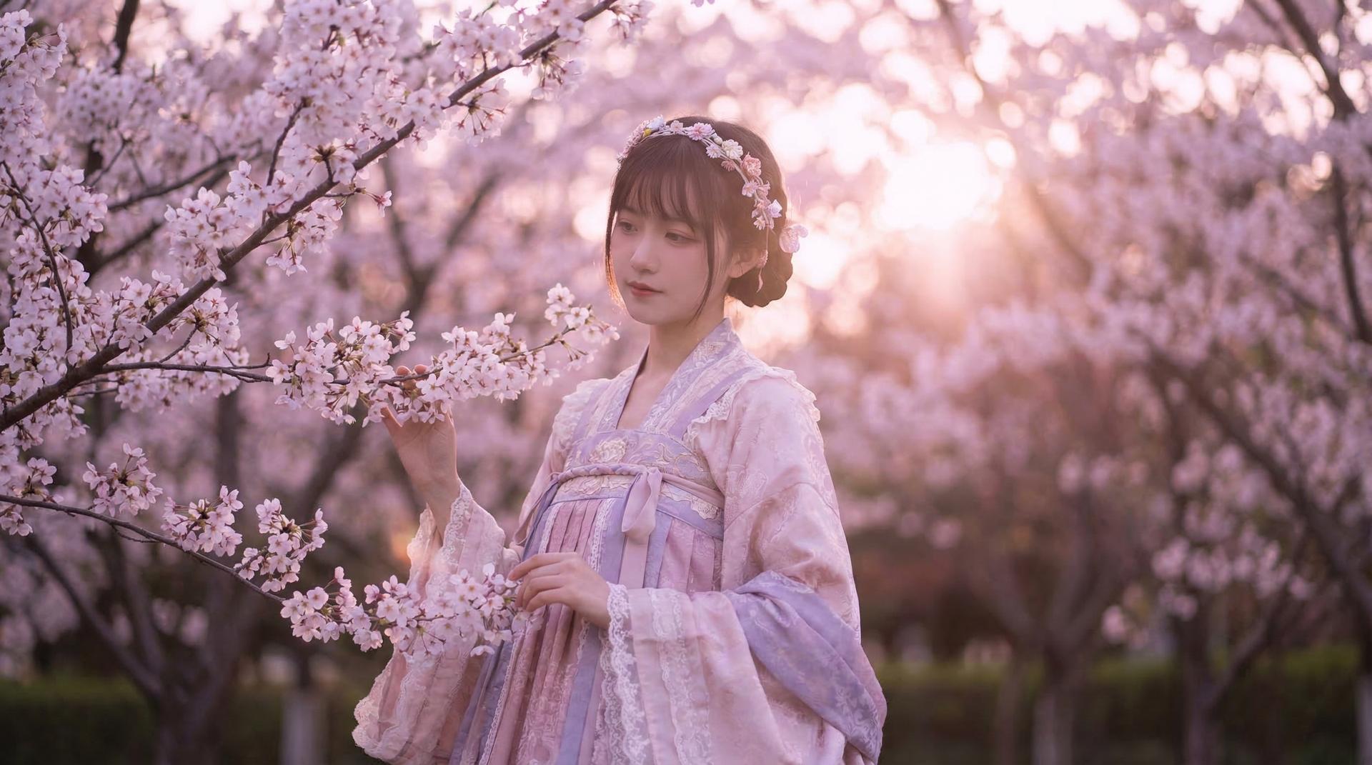 四虎视频原创传媒 - 樱花季唯美写真